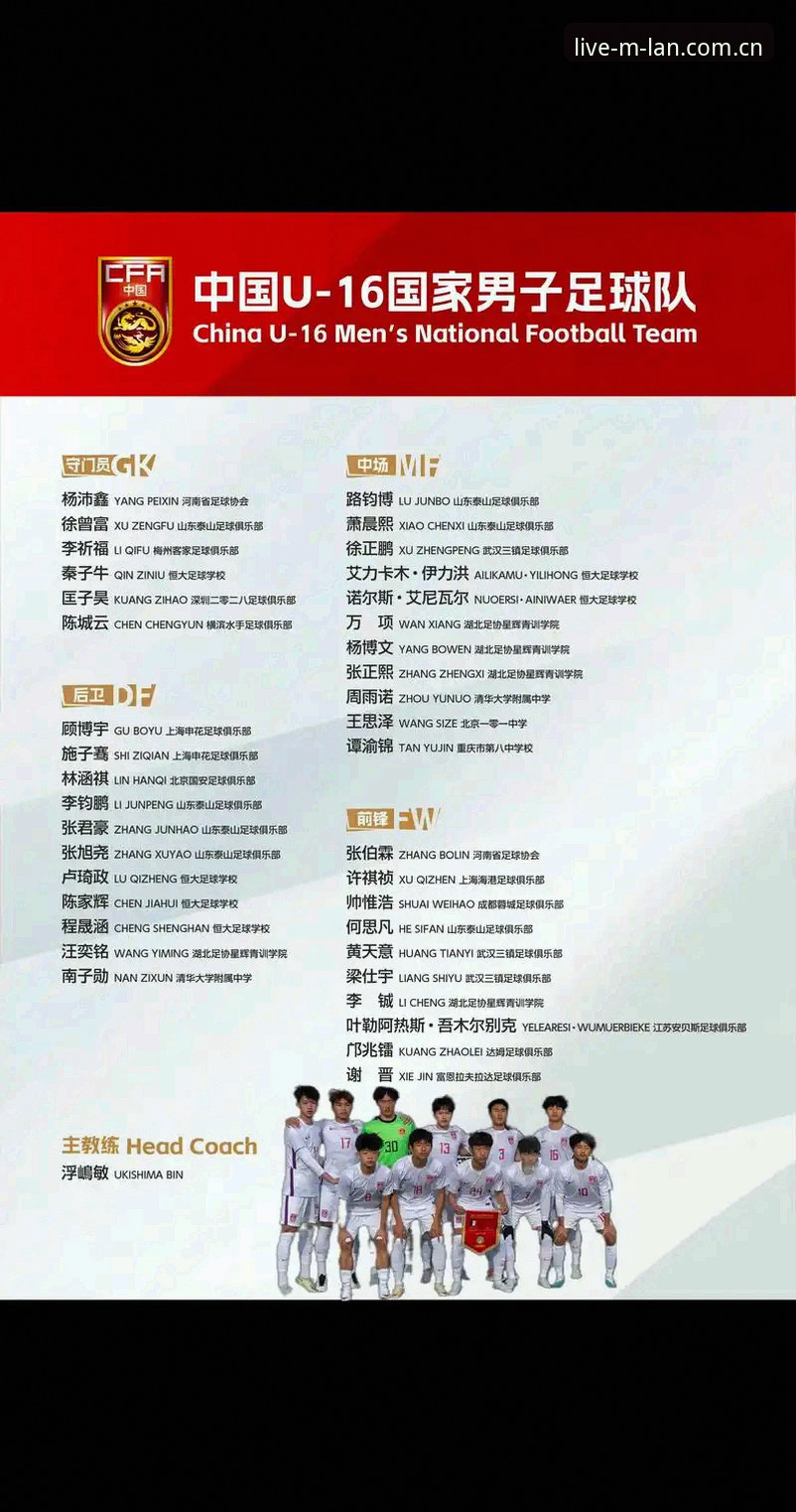 U17世界杯抽签深度解析：中国足球双线出击，米兰体育平台全程见证